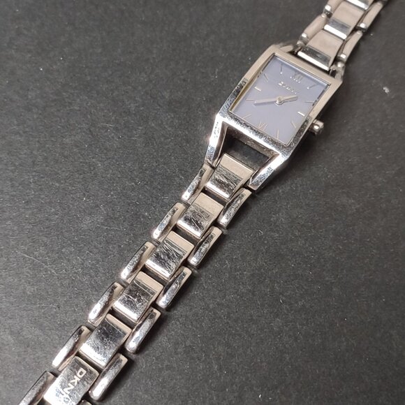 Light Blue And Silver Tone DKNY Watch With Metal Band - Picture 4 of 13